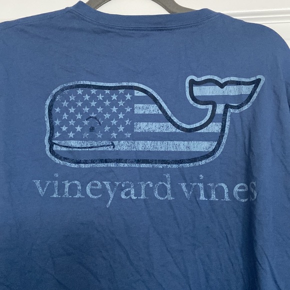 NWT Blue Grey Vineyard Vines Long Sleeve T-Shirt- Large - Picture 3 of 4